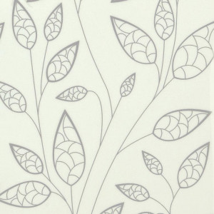 659-1324 блестящие белые листья